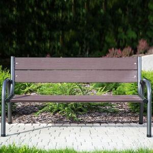 Ławka ogrodowa PATIO 22920 Antracytowo-brązowy