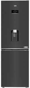 Lodówka BEKO bPRO500 B5RCNA365HDXBR No Frost Dystrybutor wody SlimTank HarvestFresh AeroFlow 186.5cm Ciemny Inox