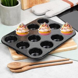 Forma do muffinek granitowa 35x26,5 cm