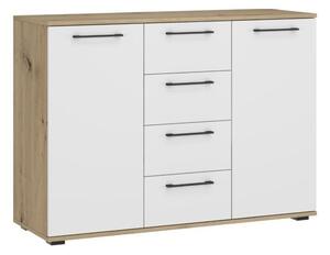 Komoda FORMO KM-2 116cm dÄ b artisan/biaÅa