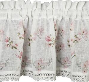 Firana gotowa EUROFIRANY Amelia 150 x 30 cm BiaÅy
