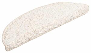 Maty na schody 15 szt. 56x17x3 cm Białe półokrągłe