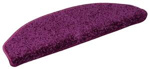 Maty na schody 15 szt. 65x21x4 cm Fioletowe półokrągłe duże