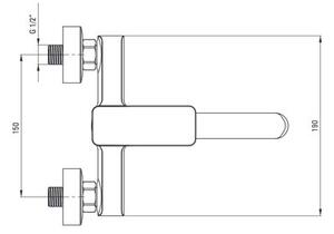 Bateria umywalkowa DEANTE Maro BLO-050M Chrom