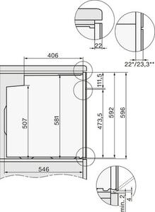 Piekarnik MIELE H 2465 B Elektryczny Czarno-stalowy A+