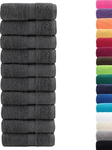 Ręczniki toaletowe Premium, SOLUND 50 szt. Antracyt 30x30cm 600 g/m²