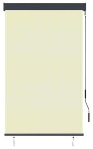 Roleta zewnętrzna, 100x250 cm, kremowa