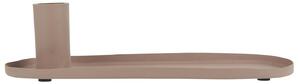 IB Laursen Fioletowy metalowy świecznik CANDLE HOLDER