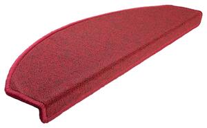 Maty na schody 10 szt. 65x24x4 cm Czerwone Półokrągłe Duże