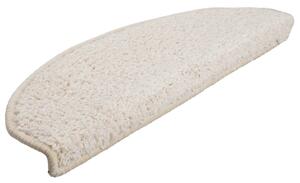 Maty na schody 10 szt. 65x21x4 cm Białe półokrągłe duże