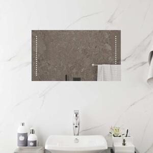 Lustro łazienkowe z LED, 70x40 cm