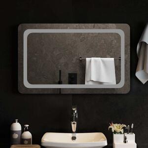 Lustro łazienkowe z LED, 80x50 cm
