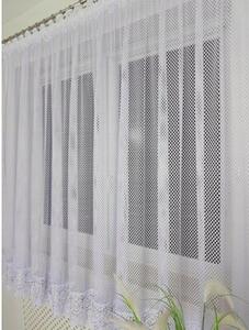Firana gotowa 400x160 cm z siateczki - prosta