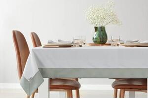 Obrus EUROFIRANY Sylvia 140 x 180 cm Naturalno-oliwkowy