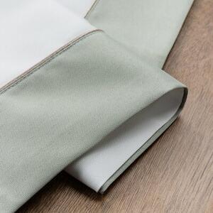 Obrus EUROFIRANY Sylvia 140 x 180 cm Naturalno-oliwkowy
