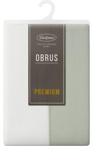 Obrus EUROFIRANY Sylvia 140 x 180 cm Naturalno-oliwkowy