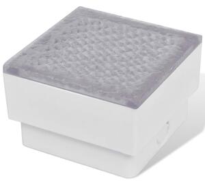 Lampy gruntowe LED, 6 szt., 100x100x68 mm