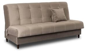 Wersalka Sofa Kanapa RozkÅadana z FunkcjÄ Spania Dwuosobowa BeÅ¼owa LIMA