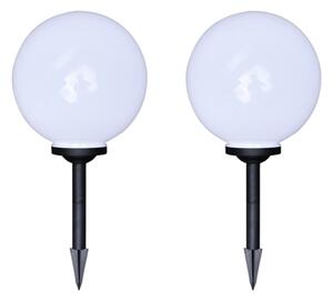 Lampy do oświetlenia ścieżki, 4 szt, LED, 30 cm, ze szpikulcami