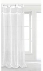 Firana 140 x 250 Dekoracyjna Boho Przelotki BiaÅy