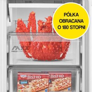 Lodówka MIDEA MDRB600MME46 No Frost 201cm Stal nierdzewna