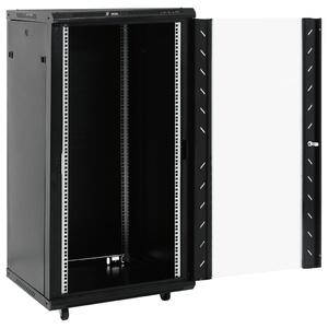 Szafa sieciowa 22U z nóżkami obrotowymi 19" IP20 60x60x120 cm