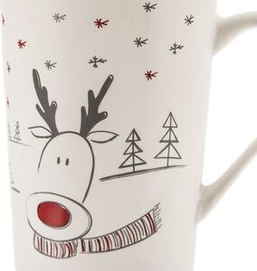 Kubek porcelanowy renifer 430 ml