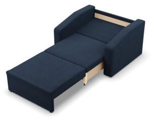 Fotel z funkcjÄ spania, Punto, plecionka, 108x87x80 cm, granatowy | TYLETEGOTU