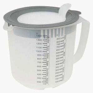 Kubek miarowy z pokrywką Helper