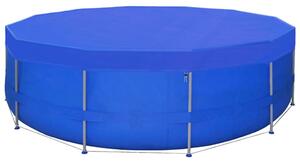 Plandeki na basen, 2 szt., PE, okrągłe, 460 cm, 90 g/m²