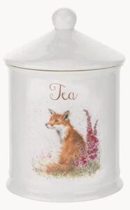 Pojemnik do przechowywania z porcelany kostnej Fox