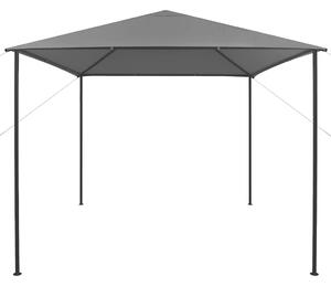 Altana, 3 x 3 m, antracytowa, tkanina i stal, 180 g/m²