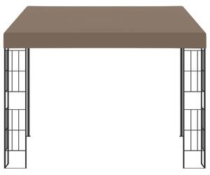 Altana przyścienna, 3 x 3 m, taupe, tkanina