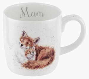 Filiżanka z porcelany kostnej Fox Mum