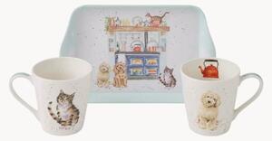 Komplet misek do serwowania Wrendale Designs, 3 elem