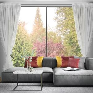 Firana gotowa EUROFIRANY Karen 140 x 270 cm BiaÅy