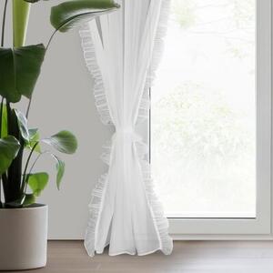 Firana gotowa EUROFIRANY Karen 140 x 270 cm BiaÅy