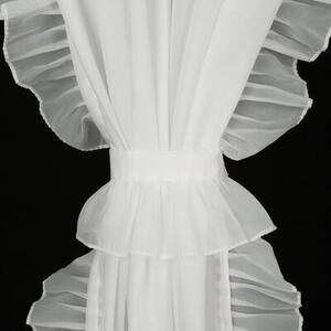 Firana gotowa EUROFIRANY Karen 140 x 270 cm BiaÅy