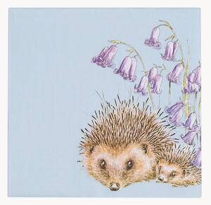 Serwetka z papieru Love And Hedgehugs, 80 szt
