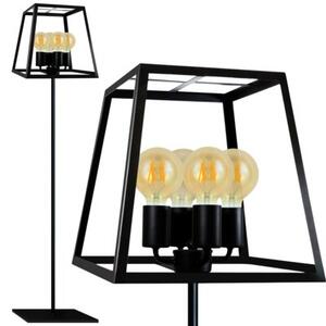Lampa podłogowa czarna E27x4 FINLAND 308696 Polux