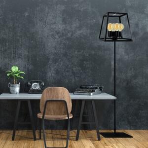 Lampa podłogowa czarna E27x4 FINLAND 308696 Polux