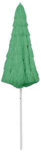 Parasol plażowy w hawajskim stylu, zielony, 300 cm