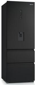 Lodówka HISENSE RT641N4WFE1 3D SkyLine No Frost 200cm Czarna Wi-Fi ConnectLife Metal Tech Cooling