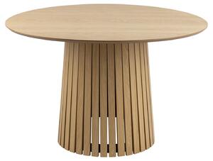 Stół Christo 120cm naturalne drewno okrągły boho