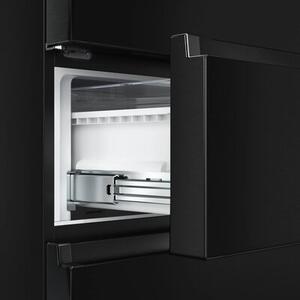 Lodówka HISENSE RT641N4WFE1 3D SkyLine No Frost 200cm Czarna Wi-Fi ConnectLife Metal Tech Cooling