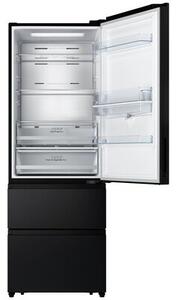Lodówka HISENSE RT641N4WFE1 3D SkyLine No Frost 200cm Czarna Wi-Fi ConnectLife Metal Tech Cooling