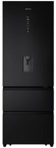 Lodówka HISENSE RT641N4WFE1 3D SkyLine No Frost 200cm Czarna Wi-Fi ConnectLife Metal Tech Cooling