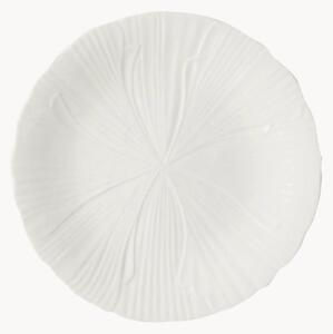 Talerz obiadowy White Leaves