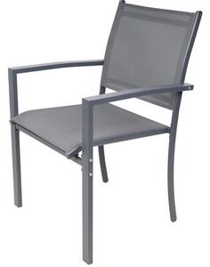 Zestaw krzeseł ogrodowych SASKA GARDEN 1065007 Szary (2 szt.)