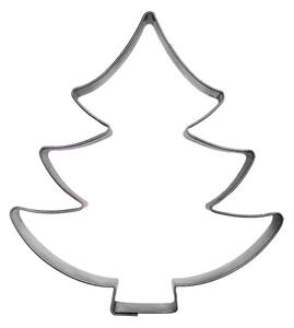 Wykrawacz do ciastek stalowy choinka 9,5 cm